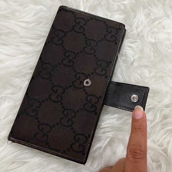 Authentic Gucci Continental Leather Wallet 🤎 - Picture 6 of 7